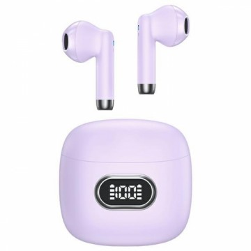 USAMS Słuchawki Bluetooth 5.3 TWS IA II series bezprzewodowe purpurowy|purple BHUIAII03 (USAMS-IAII15)