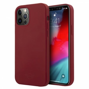 Mini MIHCP12MSLTRE iPhone 12|12 Pro 6,1" czerwony|red hard case Silicone Tone On Tone