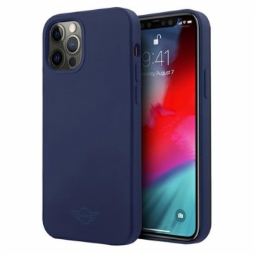 Mini MIHCP12MSLTNA iPhone 12|12 Pro 6,1" granatowy|navy hard case Silicone Tone On Tone