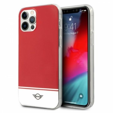 Mini MIHCP12MPCUBIRE iPhone 12|12 Pro 6,1" czerwony|red hard case Stripe Collection