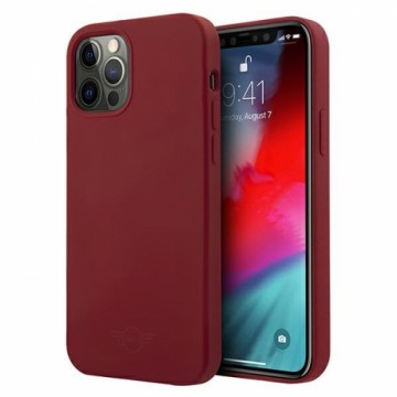 Mini MIHCP12LSLTRE iPhone 12 Pro Max 6,7" czerwony|red hard case Silicone Tone On Tone