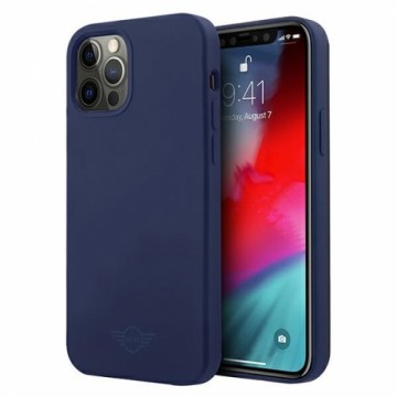 Mini Morris Mini MIHCP12LSLTNA iPhone 12 Pro Max 6,7" granatowy|navy hard case Silicone Tone On Tone