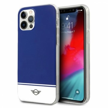 Mini MIHCP12LPCUBINA iPhone 12 Pro Max 6,7" granatowy|navy hard case Stripe Collection