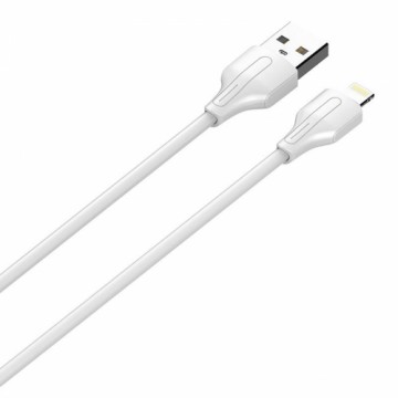 USB to Lightning cable LDNIO LS543, 2.1A, 2m (white)