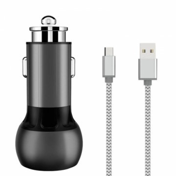 LDNIO C503Q 2USB Car charger +  MicroUSB Cable