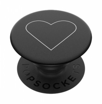 Popsockets 2 White Heart Black 800667 uchwyt i podstawka do telefonu - standard