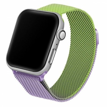 Beline pasek Apple Watch Steel 42|44|45|49mm zielono-purpurowy green|purple