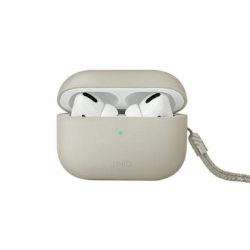 UNIQ etui Lino AirPods Pro 2 gen Silicone beżowy|beige ivory