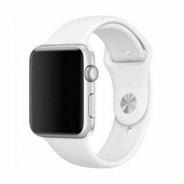 Mercury pasek Silicon Apple Watch 42|44| 45 mm biały|white