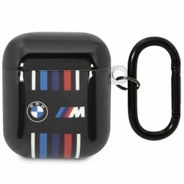 BMW BMA222SWTK AirPods 1|2 cover czarny|black Multiple Colored Lines