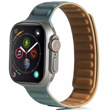 Beline pasek Apple Watch Magnetic 42|44|45|49mm zielony |green