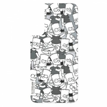 Panel Samsung GP-TOU021HOUJW do etui Frame Cover do Galaxy S22 Simpsons biały|white