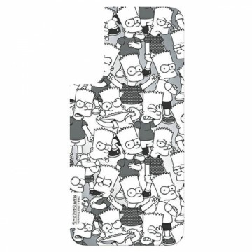 Panel Samsung GP-TOU021HOOJW do etui Frame Cover do Galaxy S22+ Simpsons biały|white