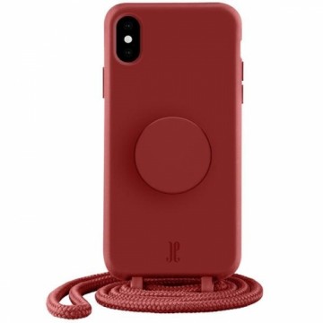 Etui JE PopGrip iPhone X|XS herbaciano różowy|tea rose 30020 (Just Elegance)