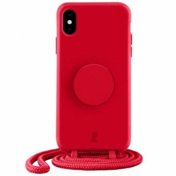 Etui JE PopGrip iPhone X|XS czerwony|cyber red 30016 (Just Elegance)