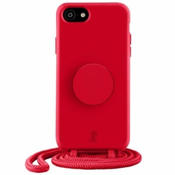 Etui JE PopGrip iPhone 7|8|SE 2020|2022 czerwony|cyber red 30009 (Just Elegance)