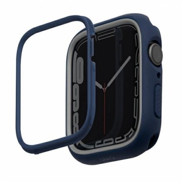 UNIQ etui Moduo Apple Watch Series  4|5|6|7|8|SE 44|45mm niebieski-szary|blue-grey