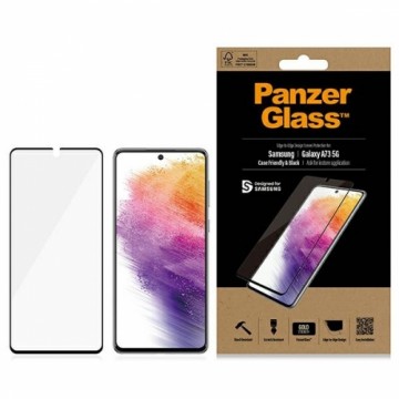 PanzerGlass E2E Regular Samsung A73 Case Friendly czarny|black