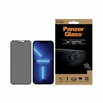 PanzerGlass E2E Microfracture iPhone 13 Pro Max 6,7" Case Friendly CamSlider Privacy Antibacterial czarny|black P2749