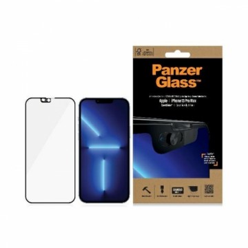 PanzerGlass E2E Microfracture iPhone 13 Pro Max 6,7" CamSlider Case Friendly AntiBacterial czarny|black 2749