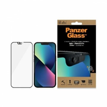 PanzerGlass E2E Microfracture iPhone 13 |13 Pro 6,1" CamSlider Case Friendly AntiBacterial czarny|black 2748