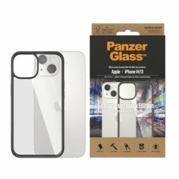 PanzerGlass ClearCase iPhone 14|13 6.1" Antibacterial czarny|black 0405