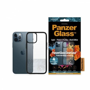 PanzerGlass ClearCase iPhone 12 Pro Max 6,7" Antibacterial czarny|black