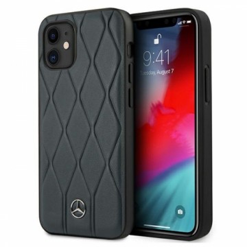 Mercedes MEHCP12SMULNA iPhone 12 mini 5,4" niebieski|blue hardcase Wave Line