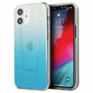 Mercedes MEHCP12SCLGBL iPhone 12 mini 5,4" niebieski|blue hardcase Transparent Line