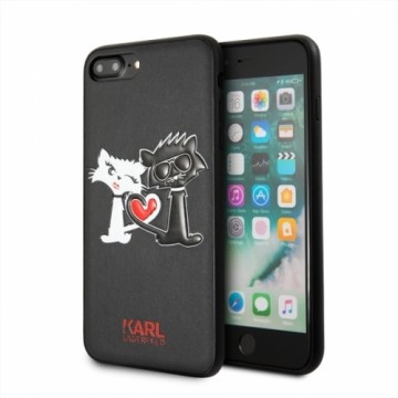 Karl Lagerfeld KLHCS8LCL1BK S8 Plus G955 hardcase czarny|black Choupette in love