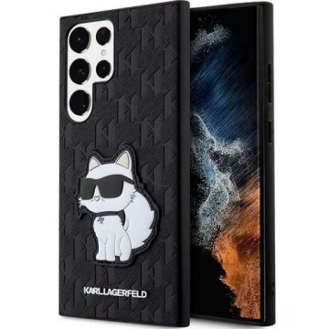 Karl Lagerfeld KLHCS23LSAKLHCPK S23 Ultra S918 hardcase czarny|black Saffiano Monogram Choupette