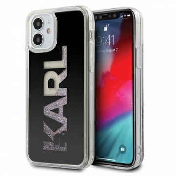 Karl Lagerfeld KLHCP12SKLMLBK iPhone 12 mini 5,4" czarny|black hardcase Karl Logo Glitter