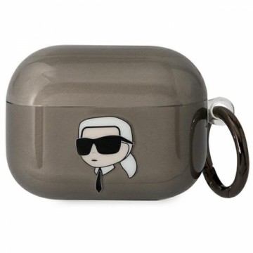 Karl Lagerfeld KLAPHNIKTCK AirPods Pro cover czarny|black Karl`s Head