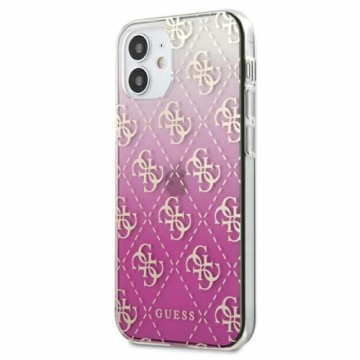 Guess GUHCP12SPCU4GGPI iPhone 12 mini 5,4" różowy|pink hardcase 4G Gradient