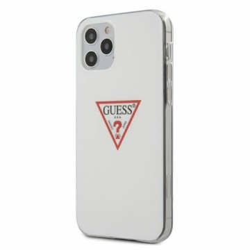 Guess GUHCP12LPCUCTLWH iPhone 12 Pro Max 6,7"  biały|white hardcase Triangle Collection