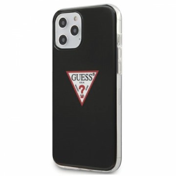 Guess GUHCP12LPCUCTLBK iPhone 12 Pro Max 6,7"  czarny|black hardcase Triangle Collection