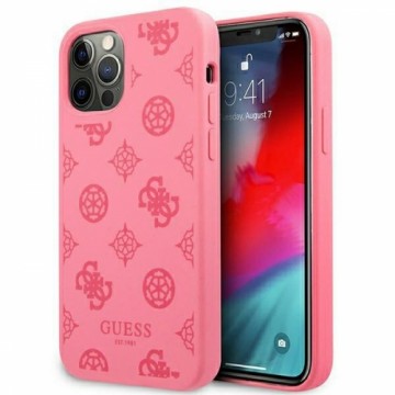 Guess GUHCP12LLSPEFU iPhone 12 Pro Max 6,7" fuksja|fuchsia hard case Peony Collection