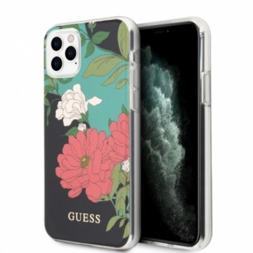 Guess GUHCN65IMLFL01 iPhone 11 Pro Max czarny|black N°1 Flower Collection