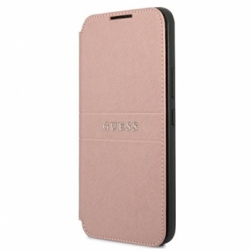 Guess GUBKS22MPSASBPI S22+ S906 różowy|pink book Saffiano Stripes