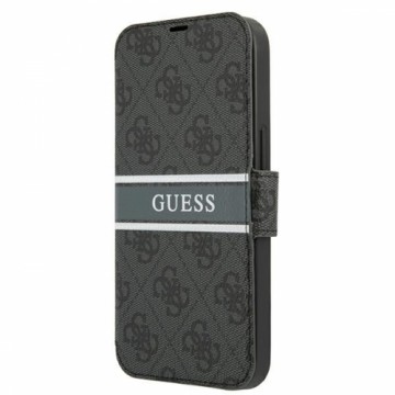 Guess GUBKP13S4GDGR iPhone 13 mini 5,4" szary|grey book 4G Stripe