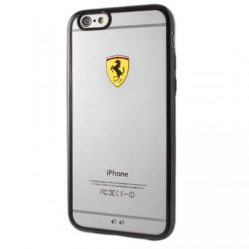 Ferrari Hardcase FEHCP6LBK iPhone 6|6S Plus racing shield transparent black