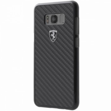 Ferrari Hardcase FEHCAHCS8LBK S8 Plus G955 black|czarny Carbon Heritage