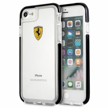 Ferrari Hardcase FEGLHCP7BK iPhone 7|8 SE 2020 | SE 2022 Shockproof transparent black