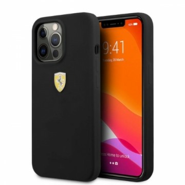 Ferrari FESSIHMP13LBK iPhone 13 Pro | 13 6,1" czarny|black hardcase Silicone MagSafe