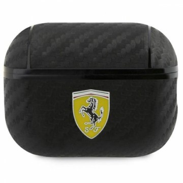 Ferrari FESAP2CABK AirPods Pro 2 cover czarny|black On Track PU Carbon