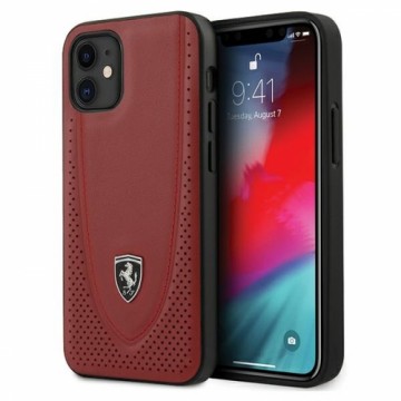 Ferrari FEOGOHCP12SRE iPhone 12 mini 5,4" czerwony|red hardcase Off Track Perforated