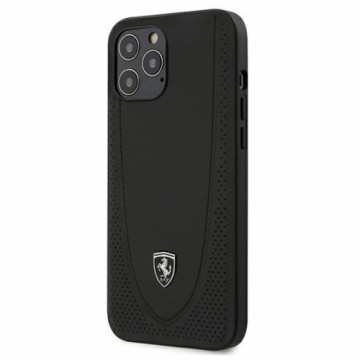 Ferrari FEOGOHCP12LBK iPhone 12 Pro Max 6,7" czarny|black hardcase Off Track Perforated