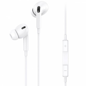 USAMS Słuchawki stereo EP-41 USB-C biały|white SJ452HS01