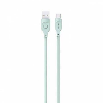 USAMS Kabel USB-C PD Fast Charging 1,2m 6A Lithe Series zielony|green SJ568USB04 (US-SJ568)