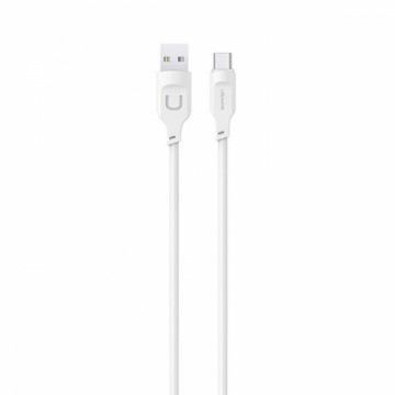 USAMS Kabel USB-C PD Fast Charging 1,2m 6A Lithe Series biały|white SJ568USB02(US-SJ568)